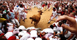 İspanya’daki San Fermin Festivali'nde 5 kişi yaralandı