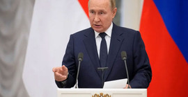 Putin: Batı bizi savaş alanında yenmek istiyorsa denesin