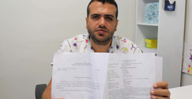 Diş hekimi meslektaşını darp etti