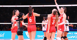 Voleybol Milletler Ligi’nde Tayland’ı 3-1 yenen Türkiye yarı finalde