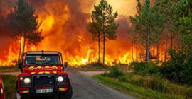 Endülüs bölgesindeki orman yangınları söndürülemiyor
