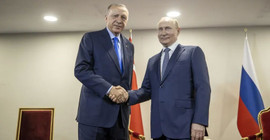 Tahran'da Erdoğan-Putin görüşmesi