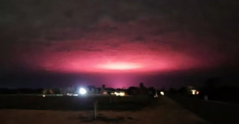 'Uzaylı istilası' sanılan pembe gökyüzünün nedeni belli oldu