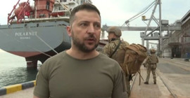 Zelenskiy seslendi: Ukrayna tahıl göndermeye hazır, işaret bekliyoruz