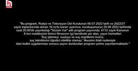 HalkTV'ye yayın durdurma cezası: RTÜK belgeseli yayınlandı