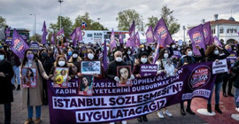 Kadınlar: Sözleşmenin feshi topluma yapılan bir saldırıdır