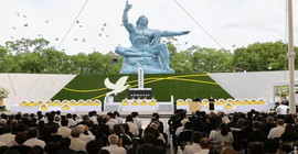 Nagazaki’de atom bombasının mağdurları anıldı