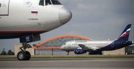 Rusya'da Batı yaptırımları nedeniyle yedek parça için uçaklar sökülüyor