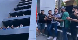 Zabıtaların Kürtçe şarkı engeline karşı sanatçılar, İBB önünde