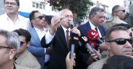 Kılıçdaroğlu'nun Yalova ziyaretinde pankartlı tepki