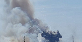 Kırım'da Rus üssünde patlamalar meydana geldi