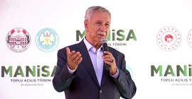 Bülent Arınç, AKP ve Erdoğan için oy istedi