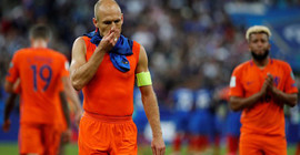 Hollanda ile Arjen Robben de veda etti
