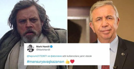 Mark Hamill'den 'Mansur Yavaş kazansın' paylaşımı