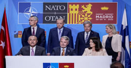 Türkiye, İsveç ve Finlandiya heyetleri arasında NATO'ya katılım için ilk toplantı