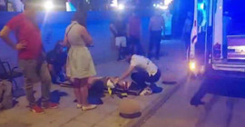 İstanbul'da gece kulübünde yüksekten düştüğü iddia edilen kadın ağır yaralandı