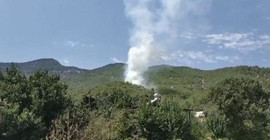 Hatay’da orman yangını