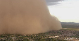 Arizona’da kum fırtınası: 11 binden fazla ev elektriksiz kaldı