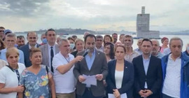 CHP İstanbul İl Başkanlığı'ndan Kız Kulesi açıklaması: Restorasyon perdesi acilen kaldırılmalı