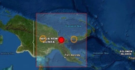 Papua Yeni Gine'de 7,6 büyüklüğünde deprem