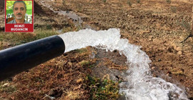Verilmeyen suyun parası çiftçilerden istendi