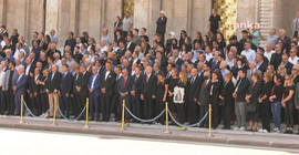 Haluk Pekşen için Meclis'te cenaze töreni düzenlendi; Hikmet Sami Türk tören sırasında fenalaştı