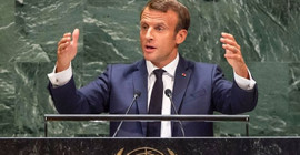 Macron: Ukrayna'da yaşananlara sessiz kalan ülkeler de suçlu