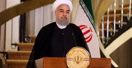 Ruhani: Trump'ın sözleri İran'a lanet okumaktır