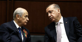 Erdoğan Bahçeli'yi ziyaret etti