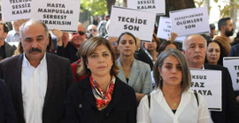 HDP milletvekilleri cezaevlerindeki tecride karşı Adalet Bakanlığı'na yürüdü