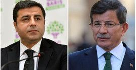 Davutoğlu Demirtaş şikayetinden resmen vazgeçti