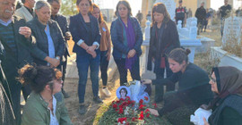 Katledilen Nagihan Akarsel, doğduğu Konya'da toprağa verildi