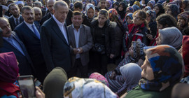 Erdoğan, maden işçisinin cenazesinde konuştu: 24 saati bulmadan neticeye varmış olmamız bizleri rahatlattı