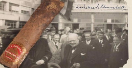 Churchill'in izmariti 12 bin dolara satıldı