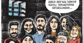 Tutuklanan gazeteciler Leman’ın kapağında