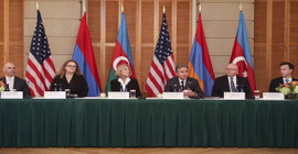 Azerbaycan ve Ermenistan Dışişleri Bakanları ABD'de masaya oturdu