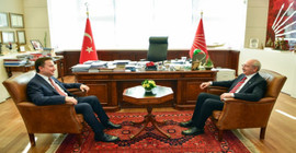 Babacan, Kılıçdaroğlu'nu ziyaret etti
