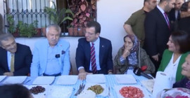 İmamoğlu, 2019 seçimlerindeki destekçisi Kadriye Sanıgök'ü ziyaret etti