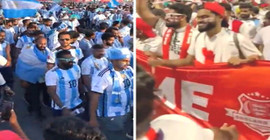 Katar'ın Dünya Kupası için Pakistanlı ve Hindistanlı taraftarları kiralaması alay konusu oldu