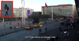 İstiklal saldırısında dakika dakika kamera görüntüleri