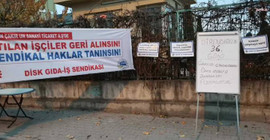 Sendikalaştıkları için işten çıkarılan işçilerin eylemi devam ediyor: 'Dışarıda bambaşka bir hayat varmış'