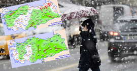 25 Kasım hava durumu: Meteoroloji’den kuvvetli yağış ve kar uyarısı