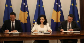 Kosova, AB'ye üyelik başvurusunu imzaladı