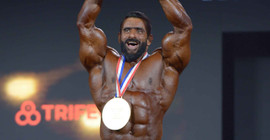 Mr. Olympia yarışmasını kazandı, ödülünü 'İran'ın onurlu kadınlarına' adadı