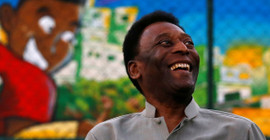 Pele'nin ailesi Noel için hastanede bir araya geldi