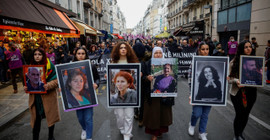 Paris'te Ahmet Kaya Kürt Kültür Merkezi'ne yapılan silahlı saldırıda ölenler anıldı