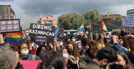 Boğaziçi'nde 'LGBTİ bayrakları' davasında öğrencilere beraat