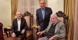 Kemal Kılıçdaroğlu, eski Adalet Bakanı Necmettin Cevheri ile görüştü