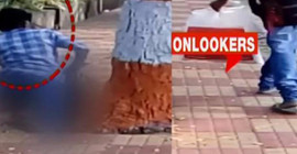 Güpegündüz sokak ortasında tecavüz