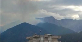 Denizli'de orman yangını